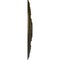 Ekena Millwork Tellson Ceiling Medallion (Fits Canopies up to 6 3/4"), Hand-Painted Green Gold, 30 5/8"OD x 2 1/2"P CM30TEGGS - alternate 5